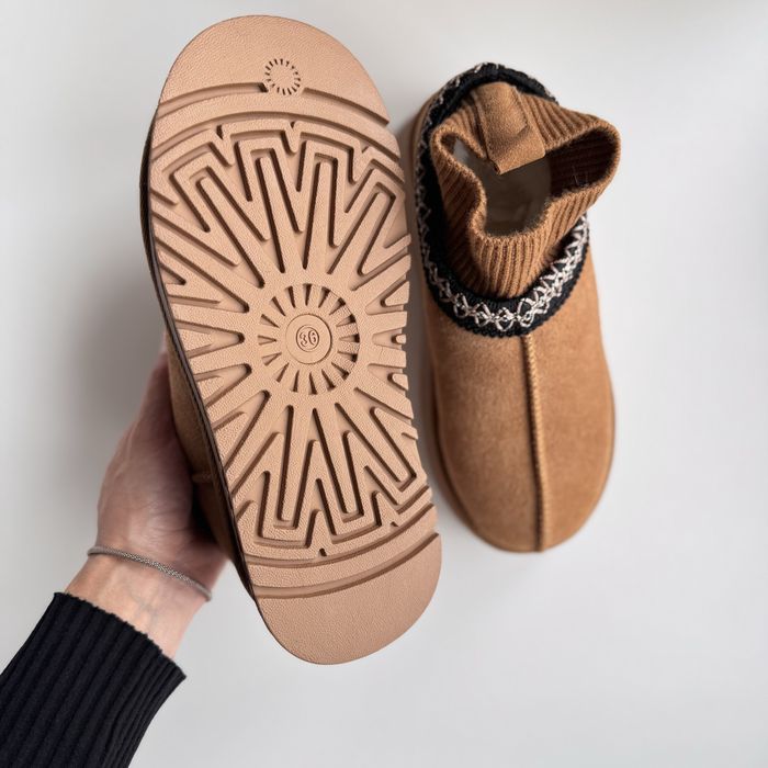 Черевики UGG Tasman Platform Sock Chestnut