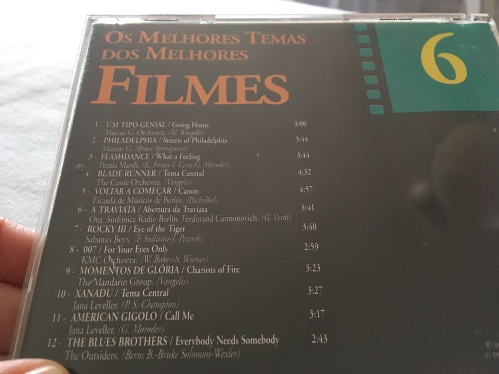 Vendo colecção "Os melhores temas dos melhores filmes"