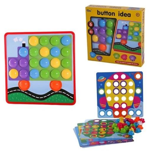 Мозаика с картинками "Button Idea" (6 картинок)