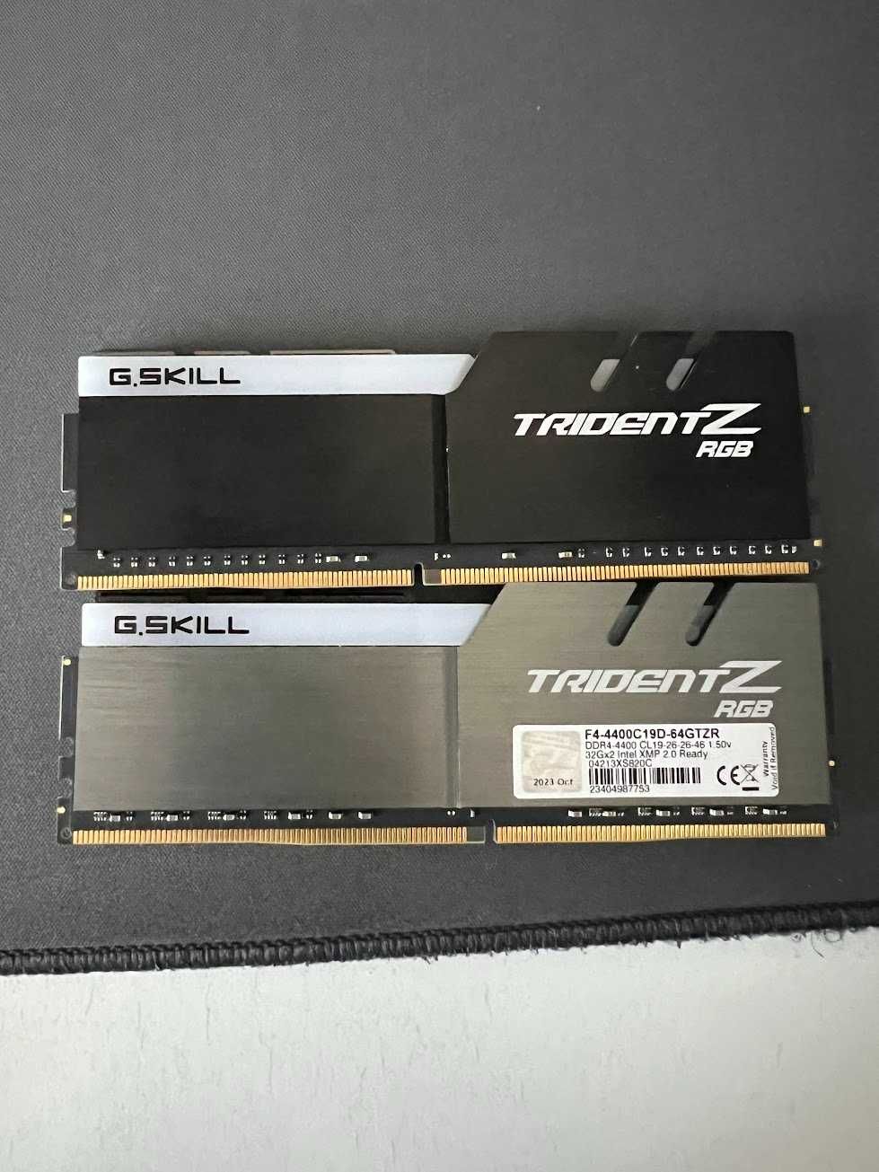 G.Skill TridentZ RGB DDR4 64GB (2x32GB) 4400 cl19