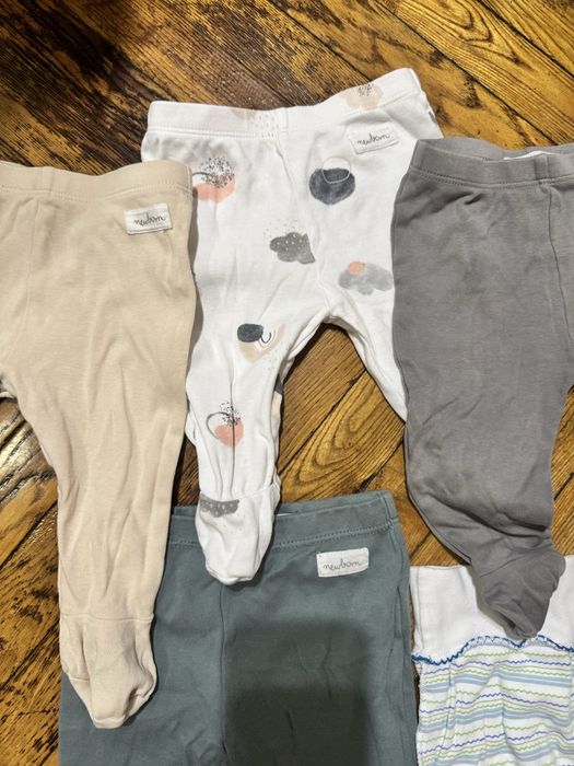 Набір дитячих повзунців розмір 62 (5 шт)