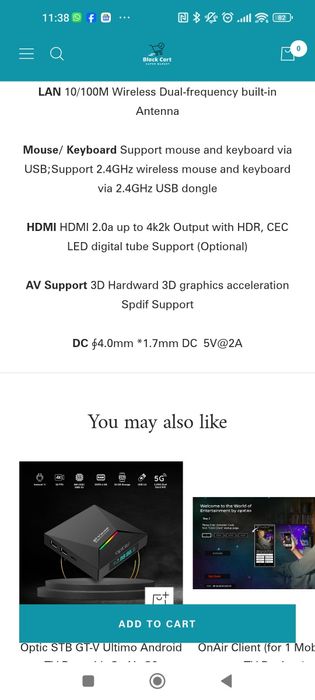 Box IPTV android myteck