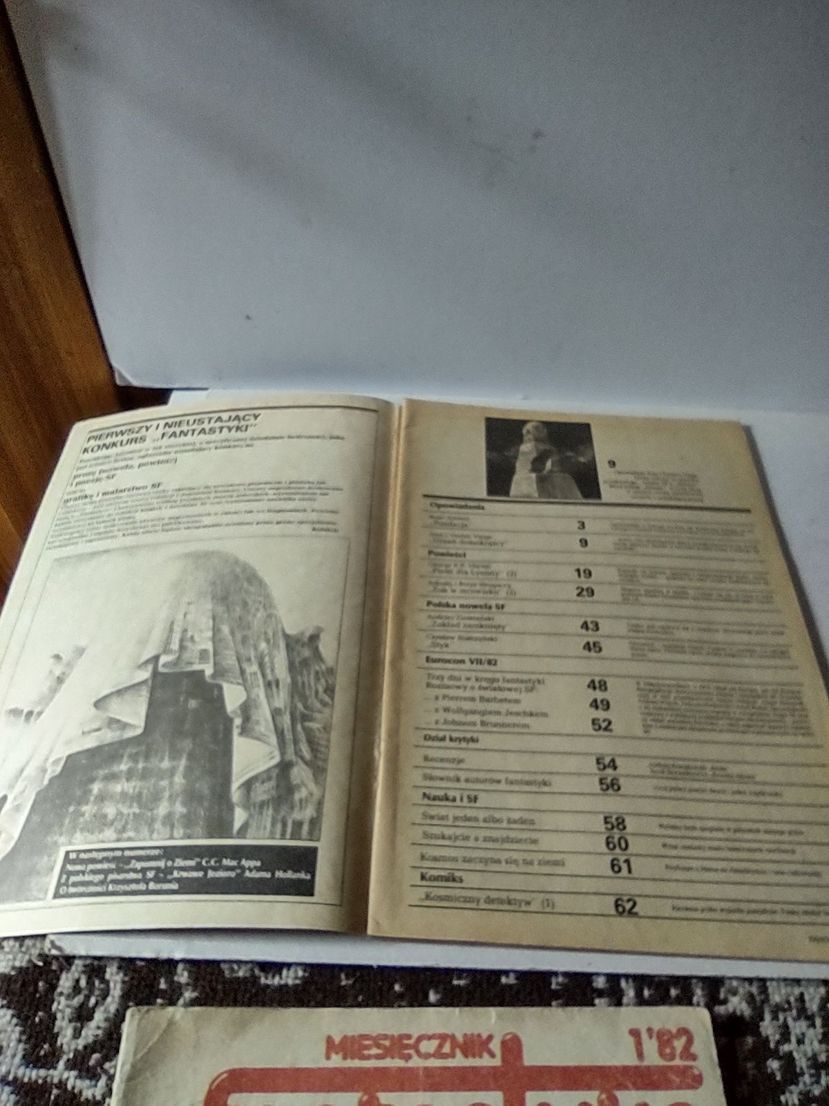 Miesięcznik Fantastyka 1981 r.