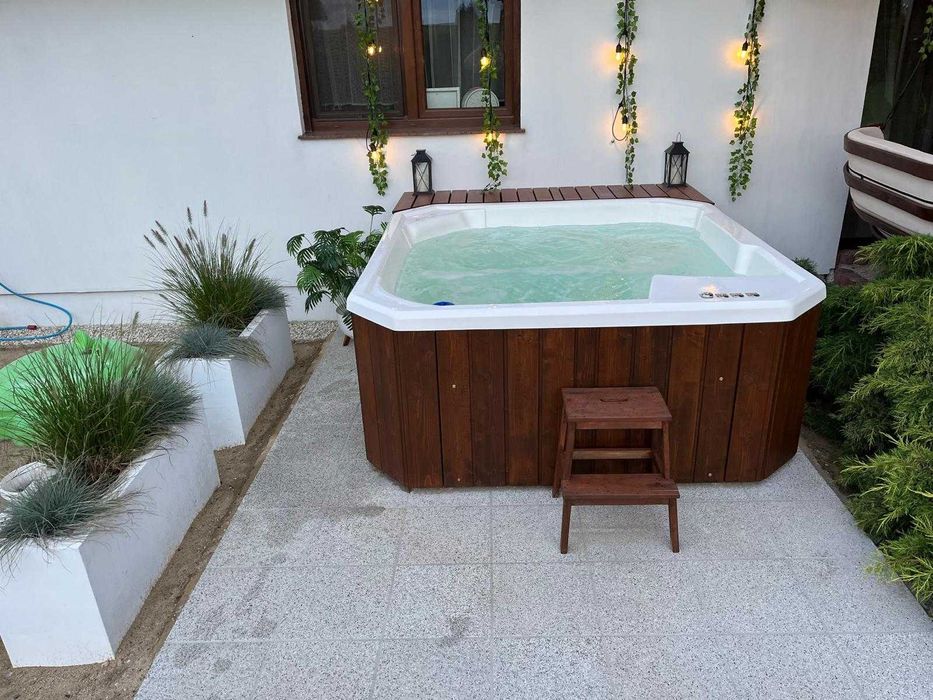 PROMOCJA – Jacuzzi 5-osobowe balia basen OD RĘKI transport GRATIS