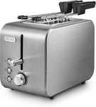 Toster De'Longhi CTX 2203 srebrny/szary 550 W, stal nierdzewna