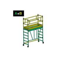 Faraone Rusztowanie Compact XS 75x160 PODSTAWA (A) + B