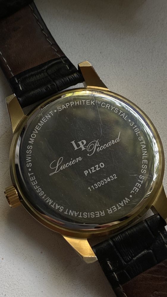Lucien Piccard Pizzo годинник чоловічий, Америка