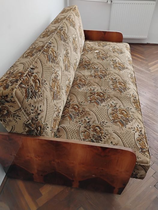 Piękny tapczan sprężynowy w pełni sprawny