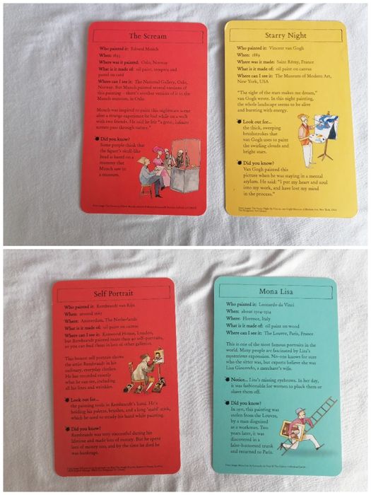 Usborbe: Famous Painting, Story of Art Sticker Book