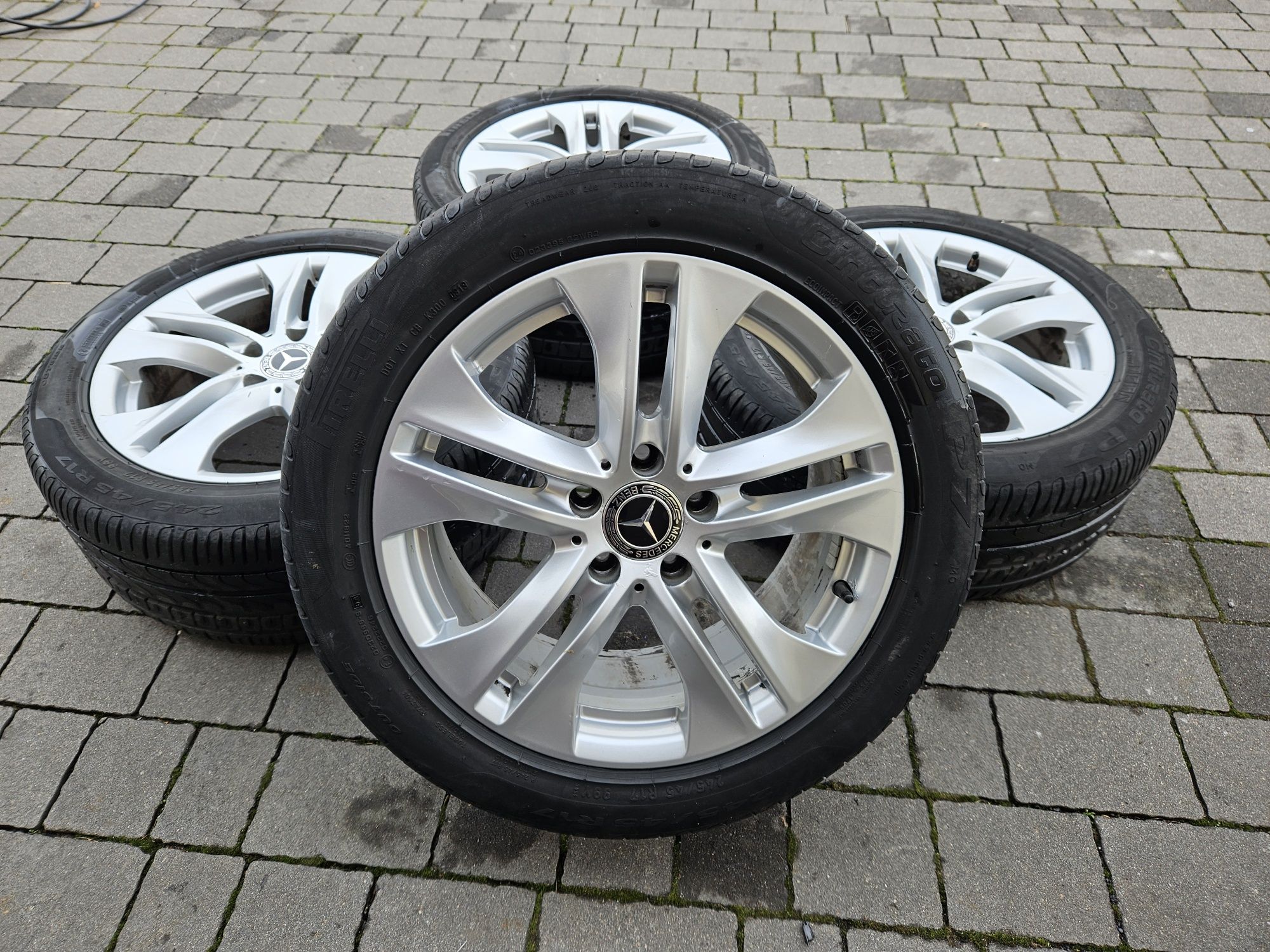 Koła felgi Mercedes 17" 5x112 ET48 8J