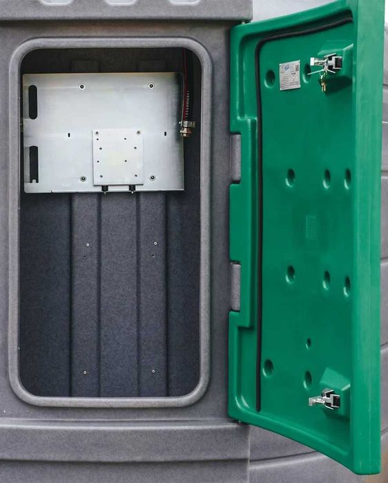 Zbiornik 2500l ON JFC Polska dwu płaszczowy na olej napędowy ATEST