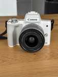 Aparat fotograficzny Canon EOS M50, 24,1 megapiksela (biały)