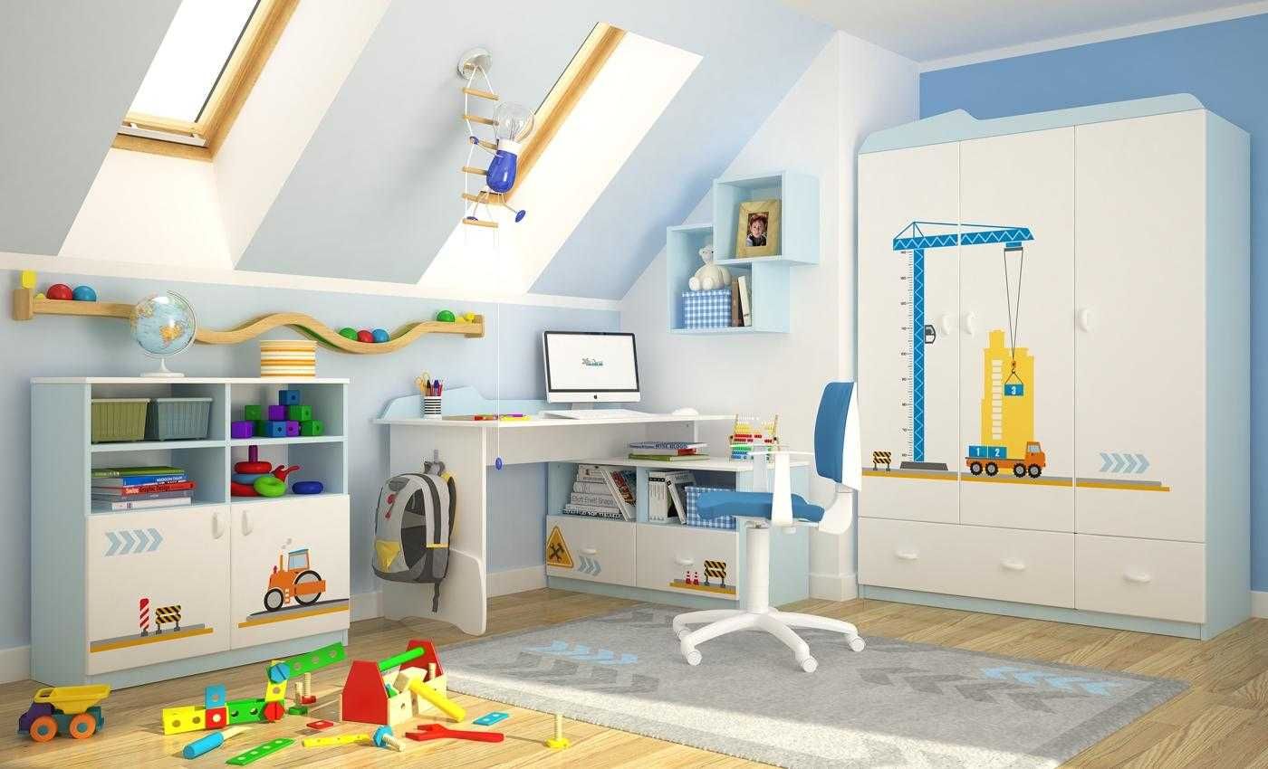 Duży zestaw mebli firmy Meblik - Builder