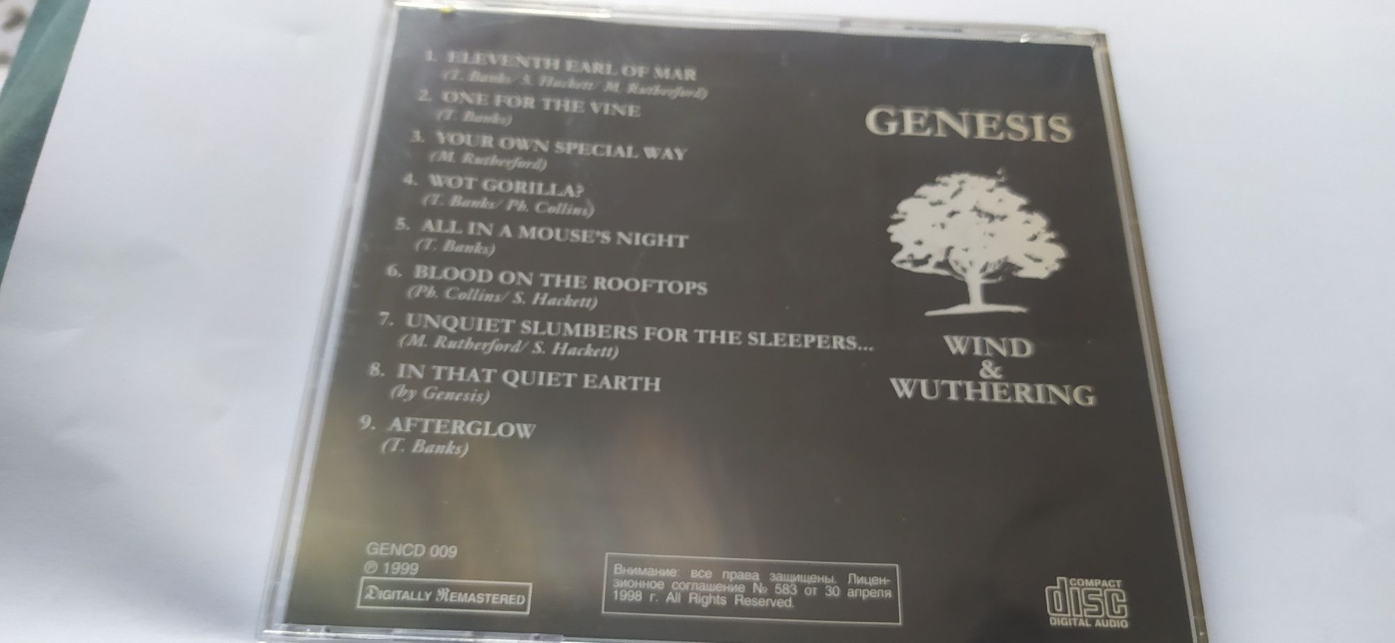 Genesis Wind & Wuthering CD