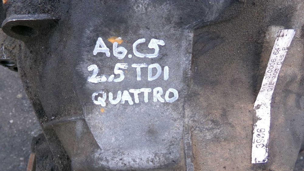 Paz55 Skrzynia biegów audi a6 c5 2.5tdi quattro wysyłka gwarancja