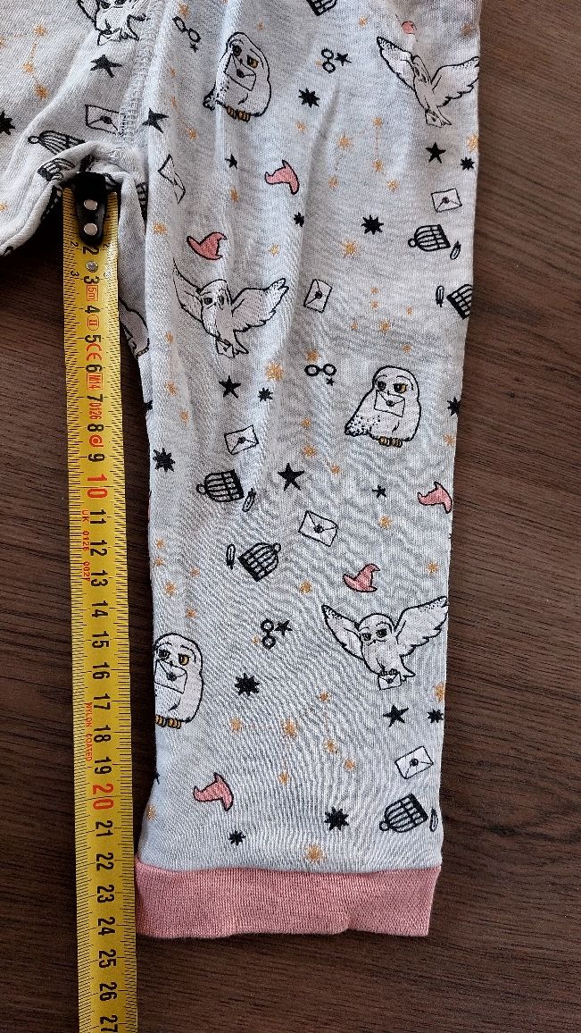 Komplet piżamka (body + spodenki) Harry Potter Hedwiga, rozm. 86