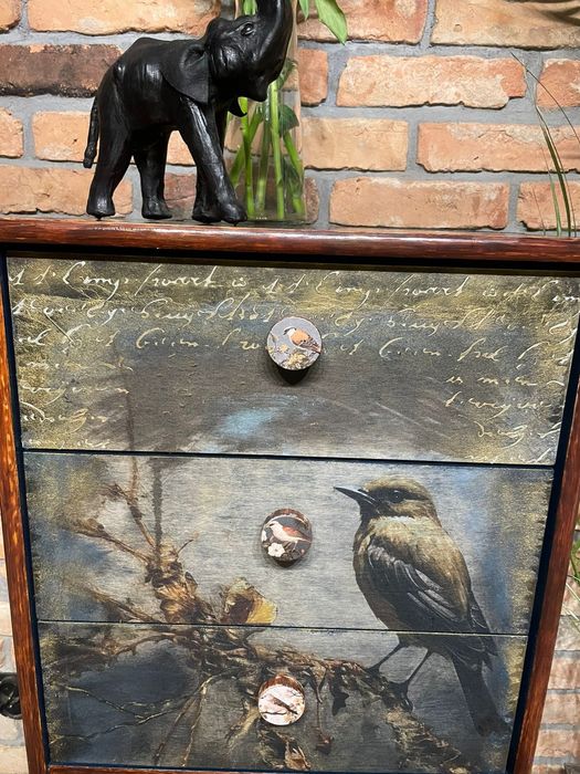 Komoda po całkowitej stylizacje