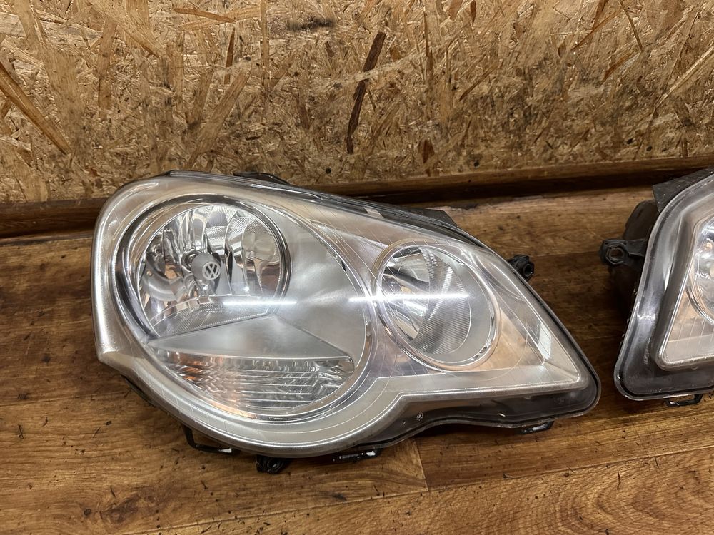 Передні фари VW Polo IV Фольксваген Поло 4 2005-2009 фейсліфт