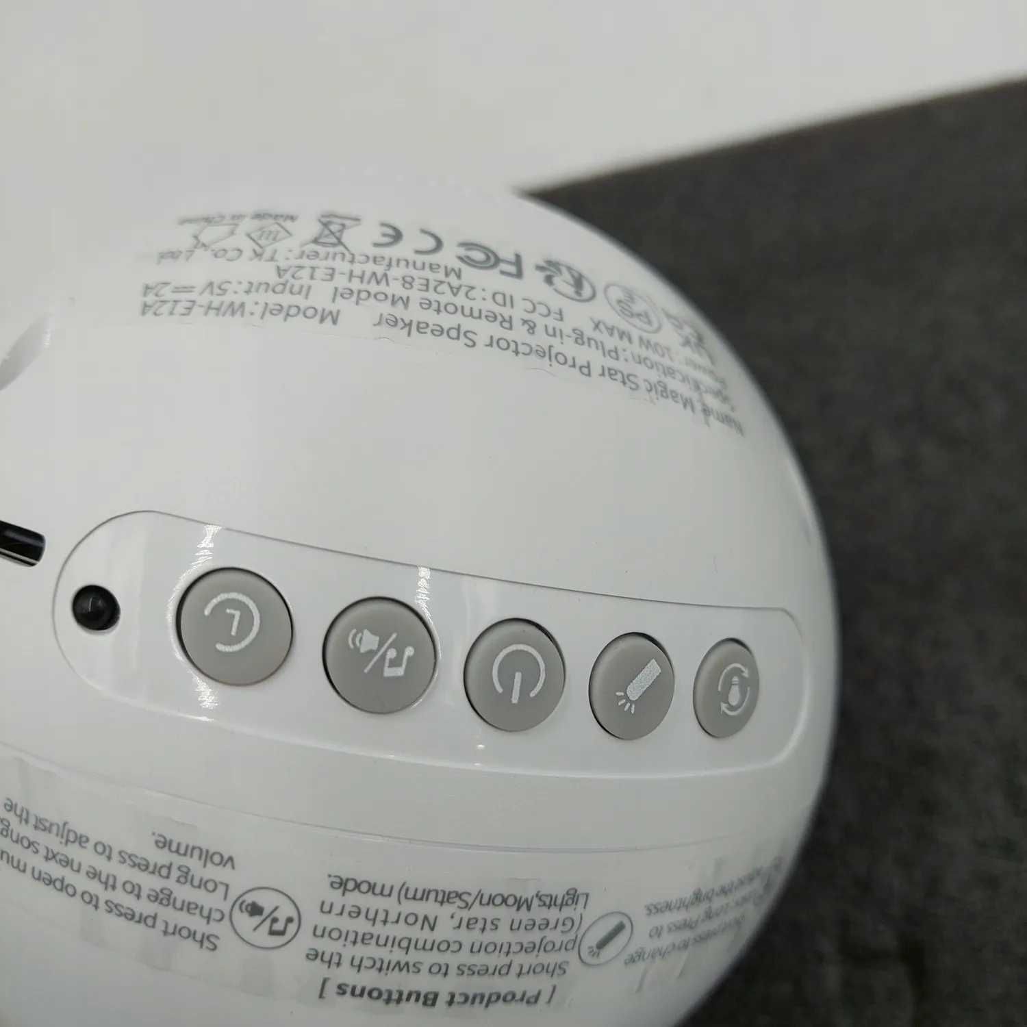 Projektor gwieździstego nieba LED dla dzieci głośnik bluetooth RGB 3D