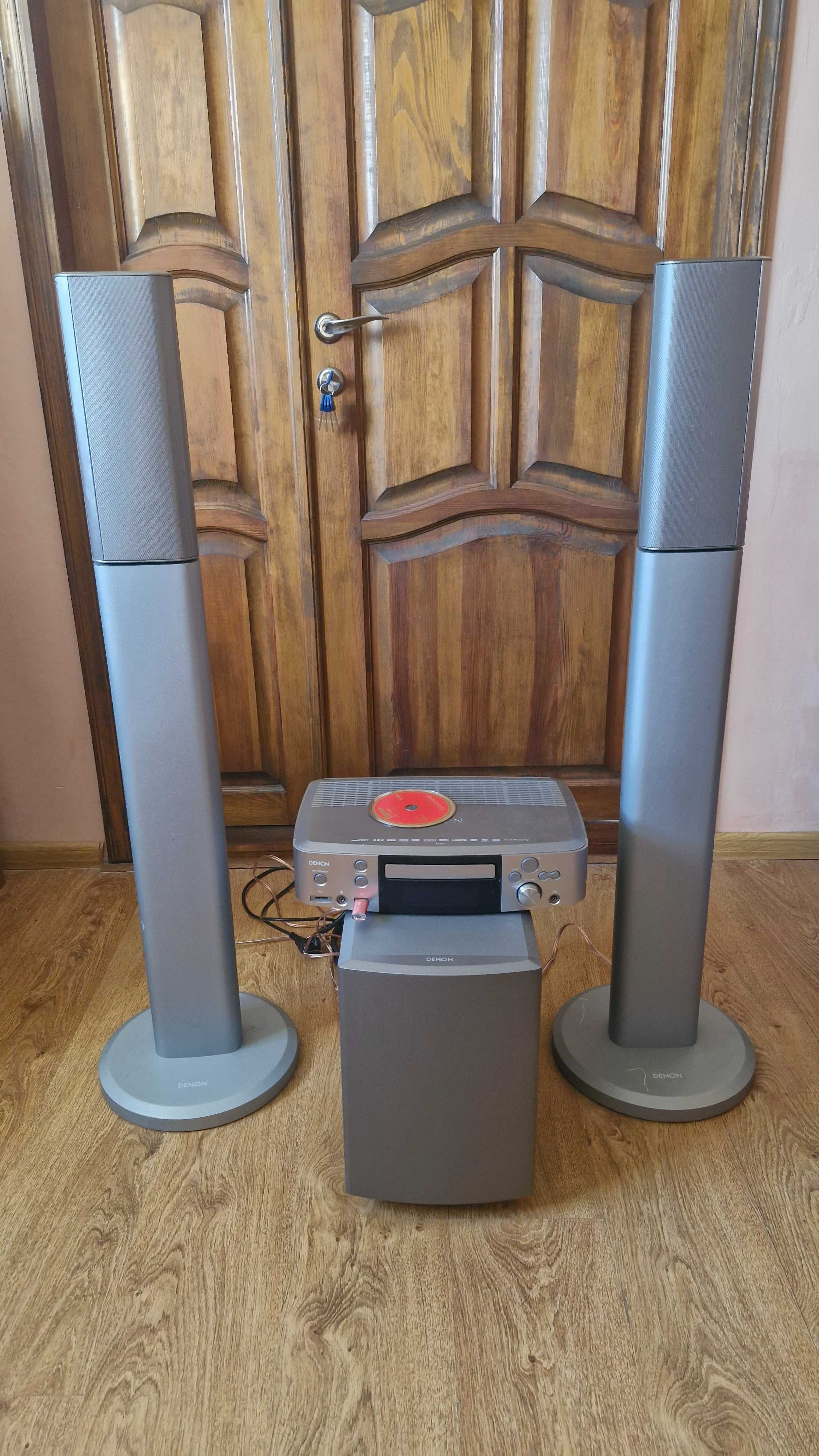 Домашній кінотеатр Denon S-301 / AV ресивер / аудіосистема