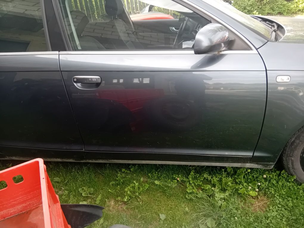 Audi a6 c6 LZ7R maska zderzak drzwi przód tył lewe prawe lampa lampy