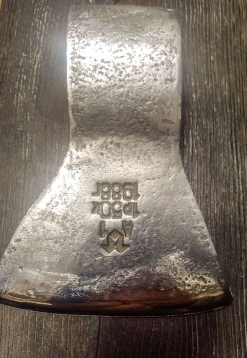 Топор СССР 1988 год клеймо