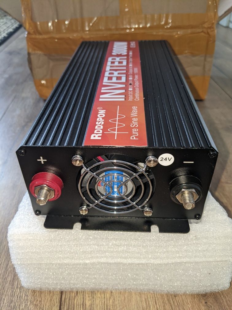 Інвертор RDDSPON чистий сінус 24V 220V 3000W
