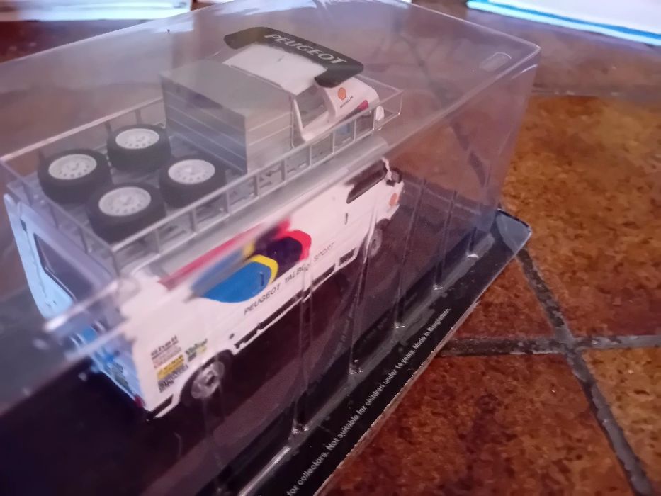 Miniatura Citroën C35 Phase 2, assistência rally