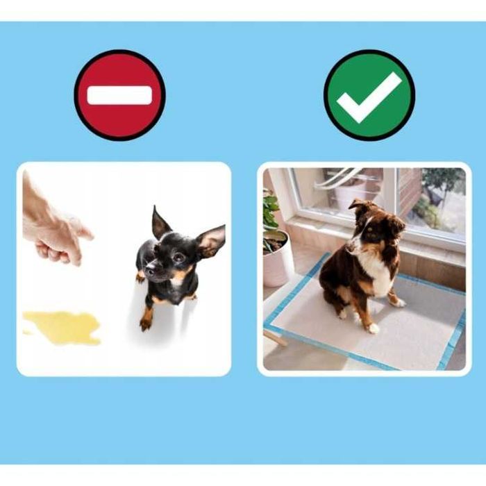 PODKŁADY DLA PSÓW Psa Higieniczne Maty Do Sikania Zwierząt 60x60 50szt