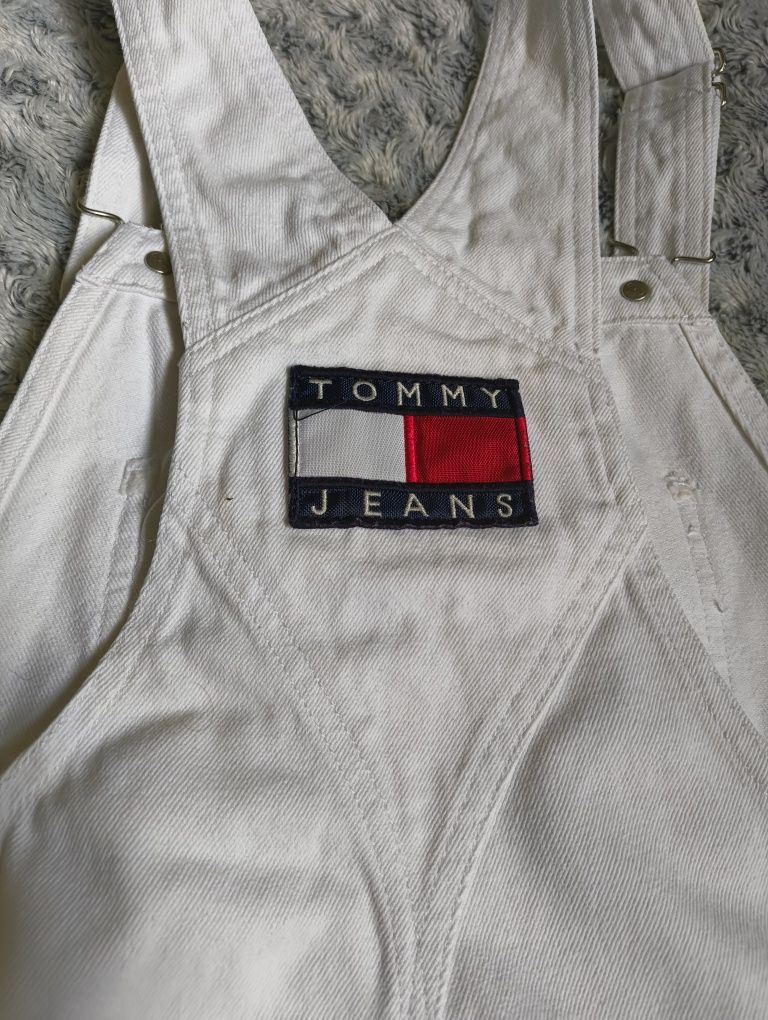 Sukienka ogrodniczka jeansowa Tommy Hilfiger r.s/m