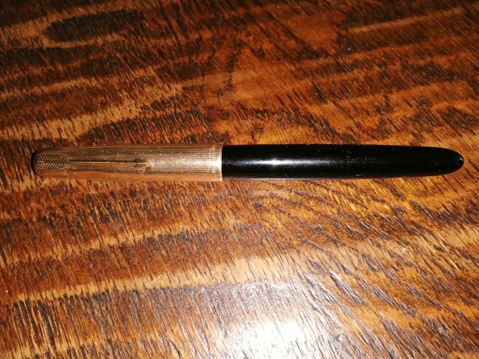 Caneta Parker 51 Dourada vintage