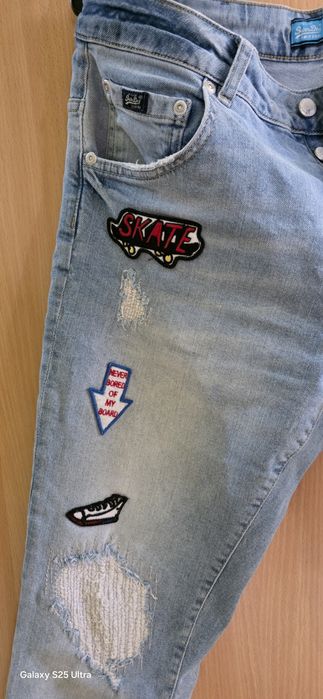 Spodnie damskie denim