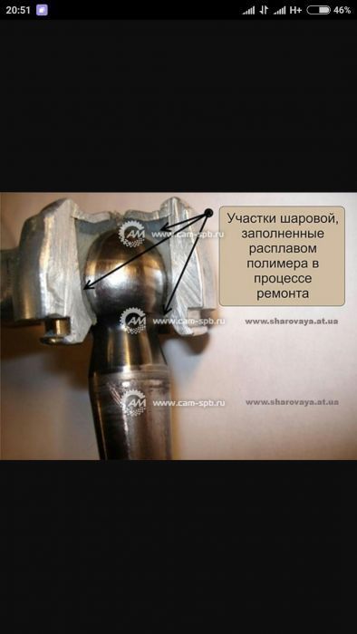 Ремонт и восстановления Стоек амортизаторов шаровых опор и наконечнико