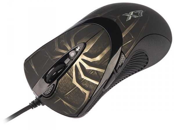 A4-Tech mysz EVO XGame Laser Oscar X747 Brown Fire, USB