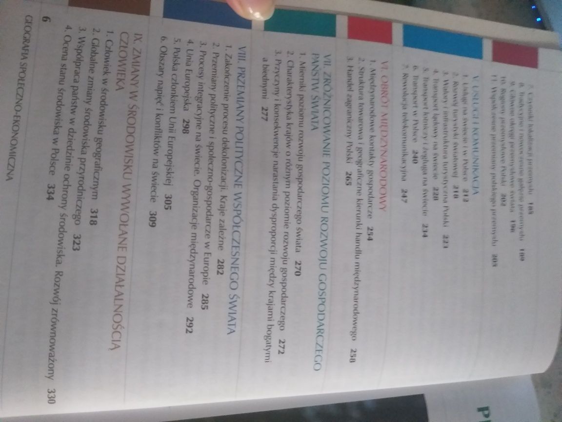 Geografia społeczno-ekonomiczna - podr. Liceum, zakres rozszerzony PWN