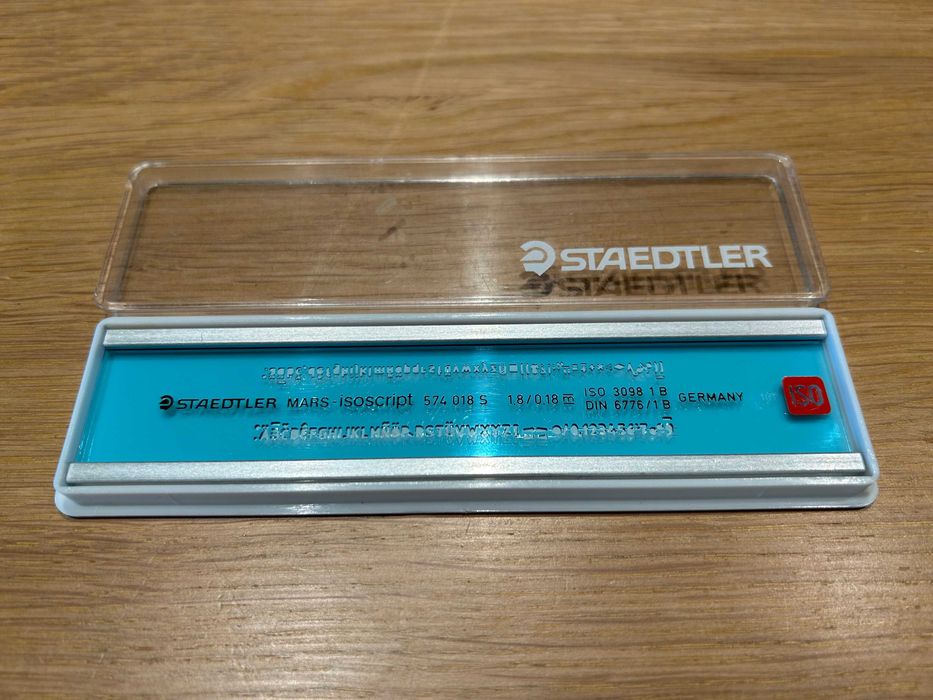 Staedtler - Szablon do pisma technicznego prostego 1,8mm 0,18