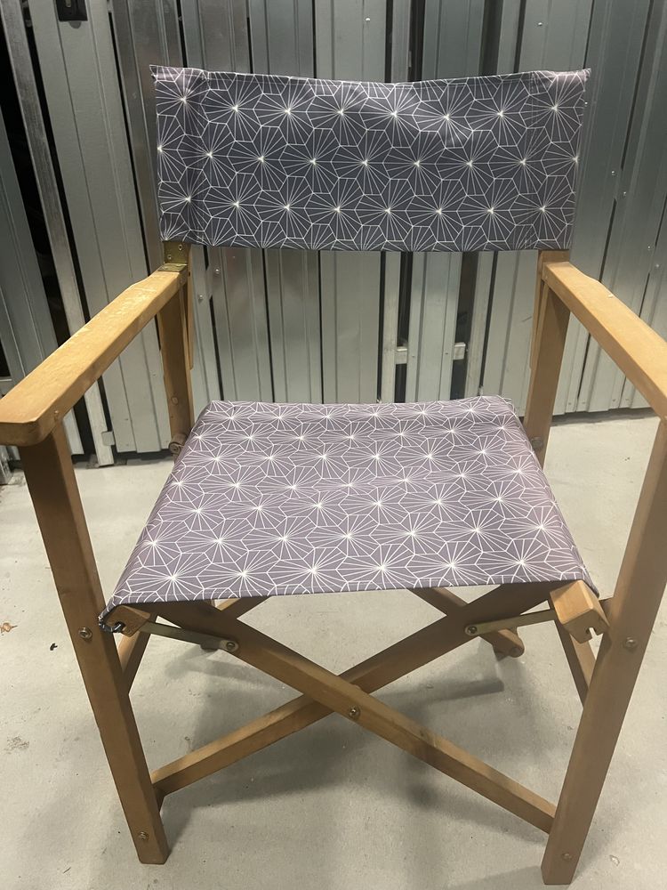 Krzesła składane reżyserskie