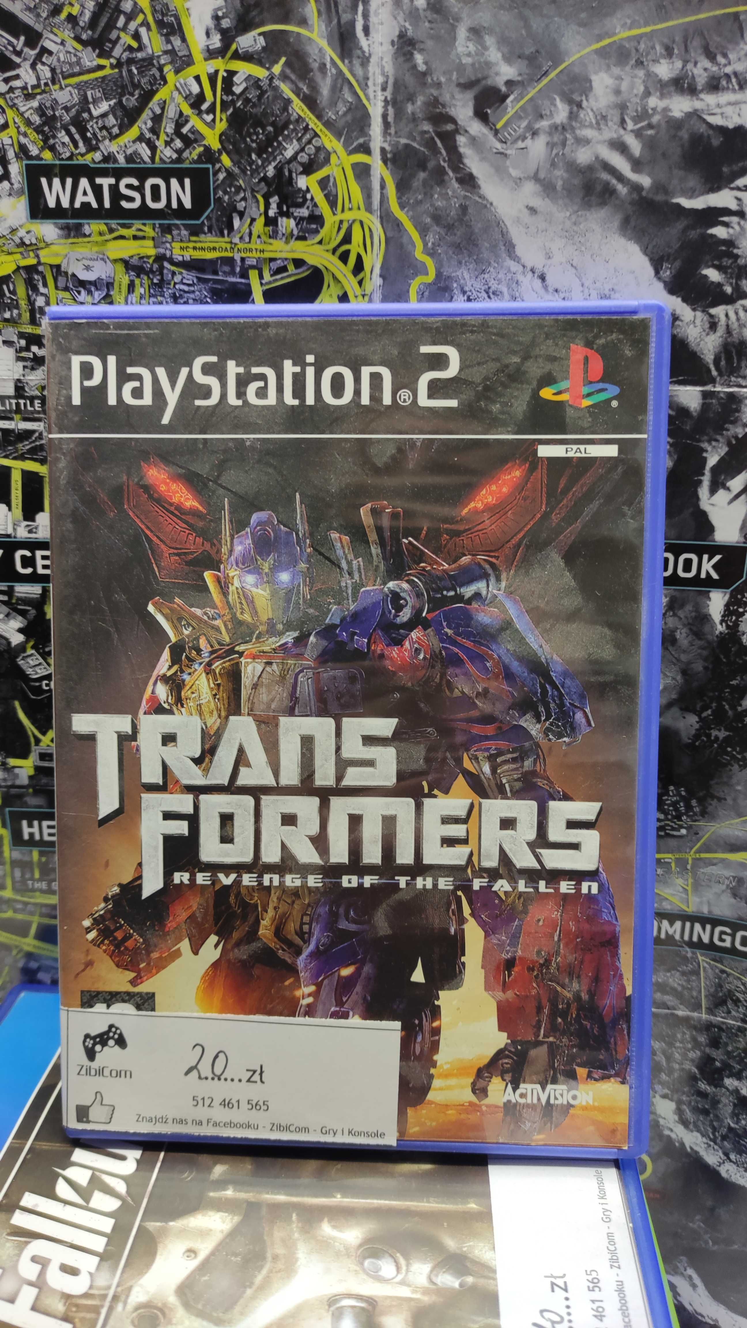 Transformers Revenge Of The Fallen | PS2 | Sklep | Kraków | Wysyłka |