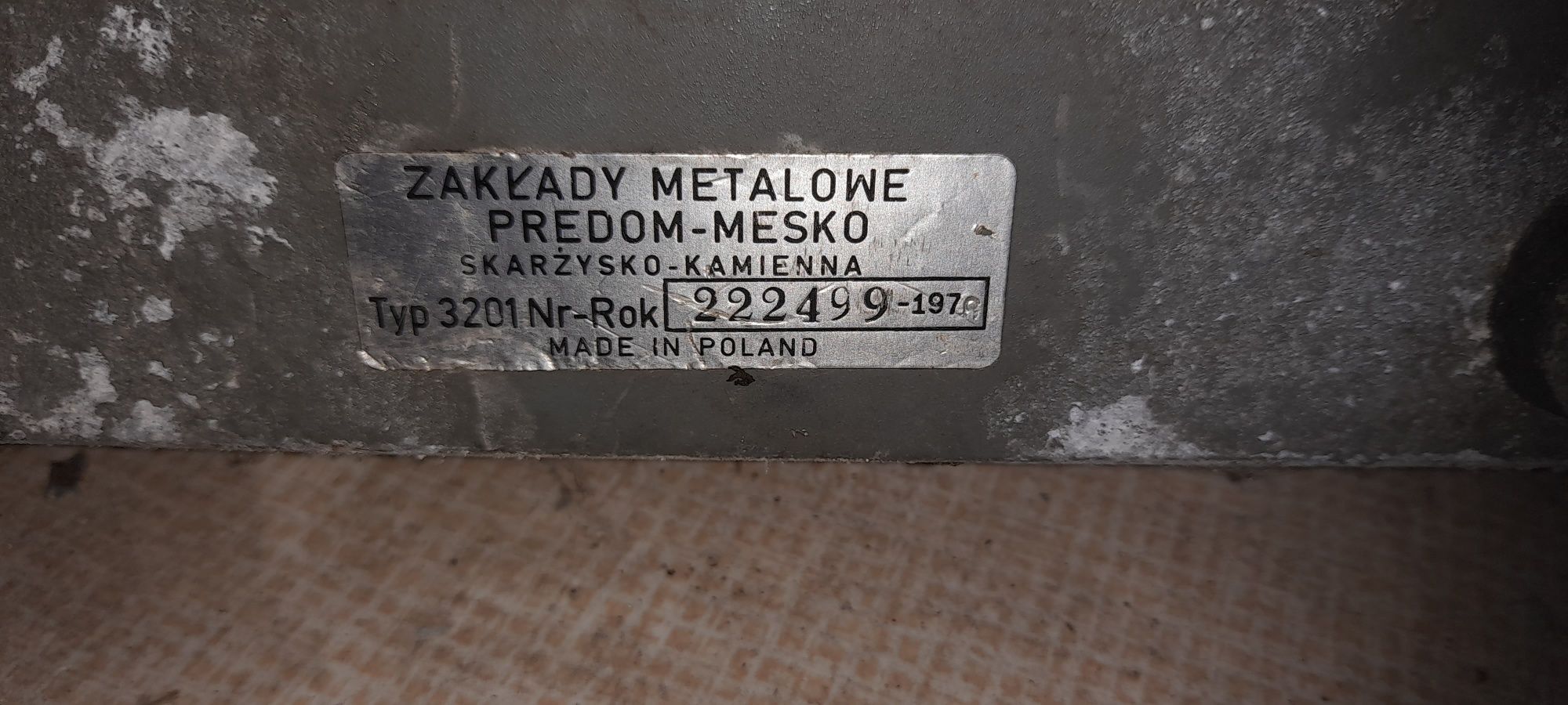 Liczydło prl predom Mesko zabytek