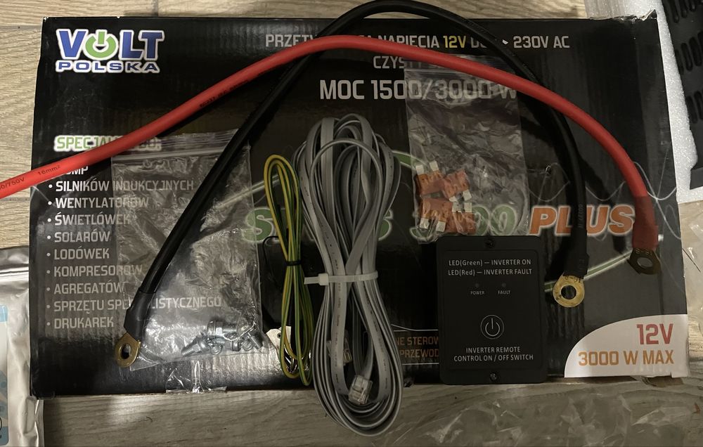Інвертор Volt Sinus 3000 plus чиста синусоїда