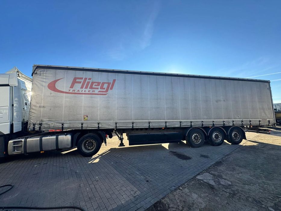 Fliegl Naczepa Firanka FLIEGL SDS 2015r Standard Code XL Multi lock paleciara ocynk  Naczepa Firanka FLIEGL SDS 2015r Standard Code XL Multi lock paleciara