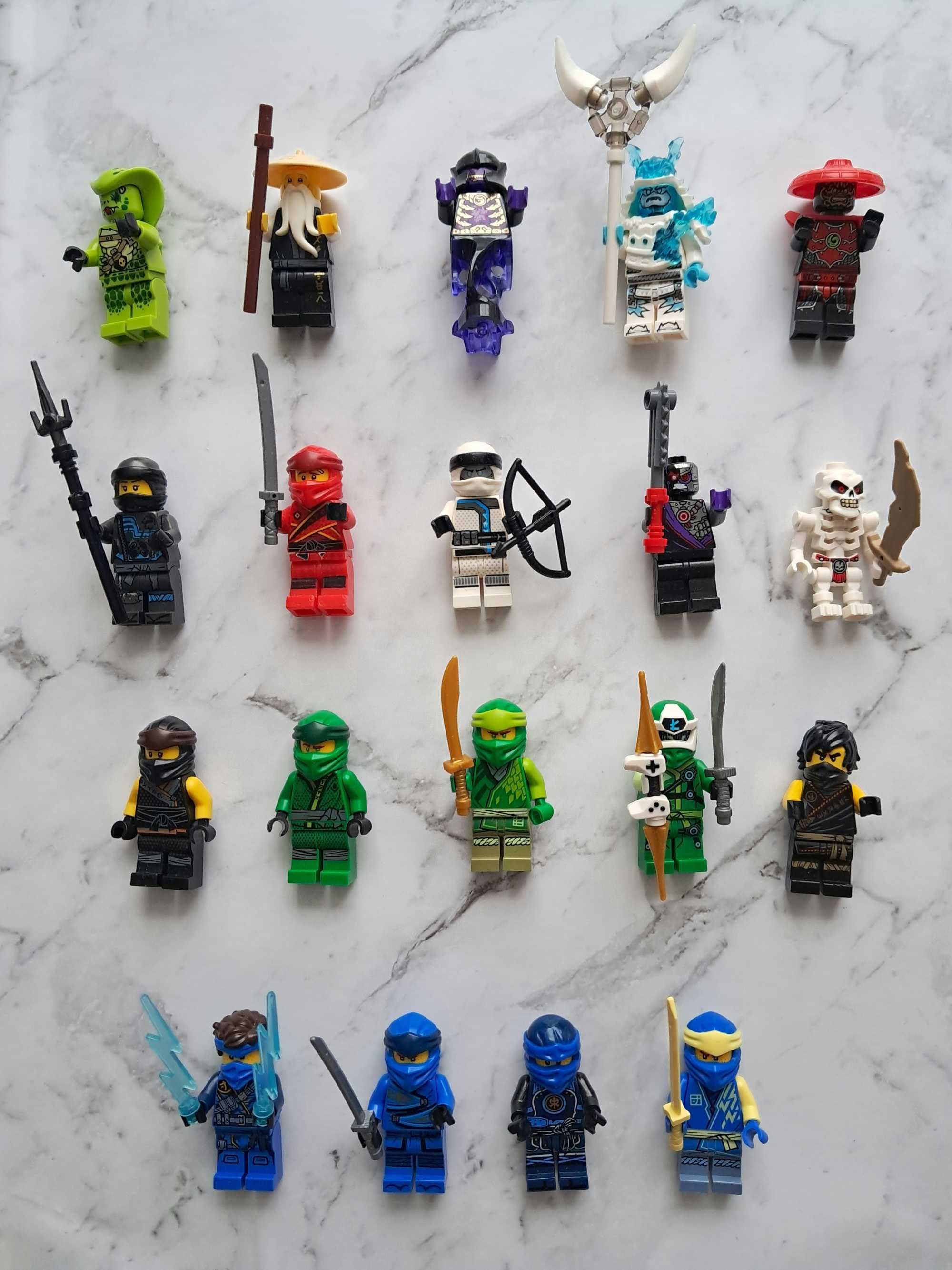 Lego Ninjago zestaw figurek figurki 19 sztuk