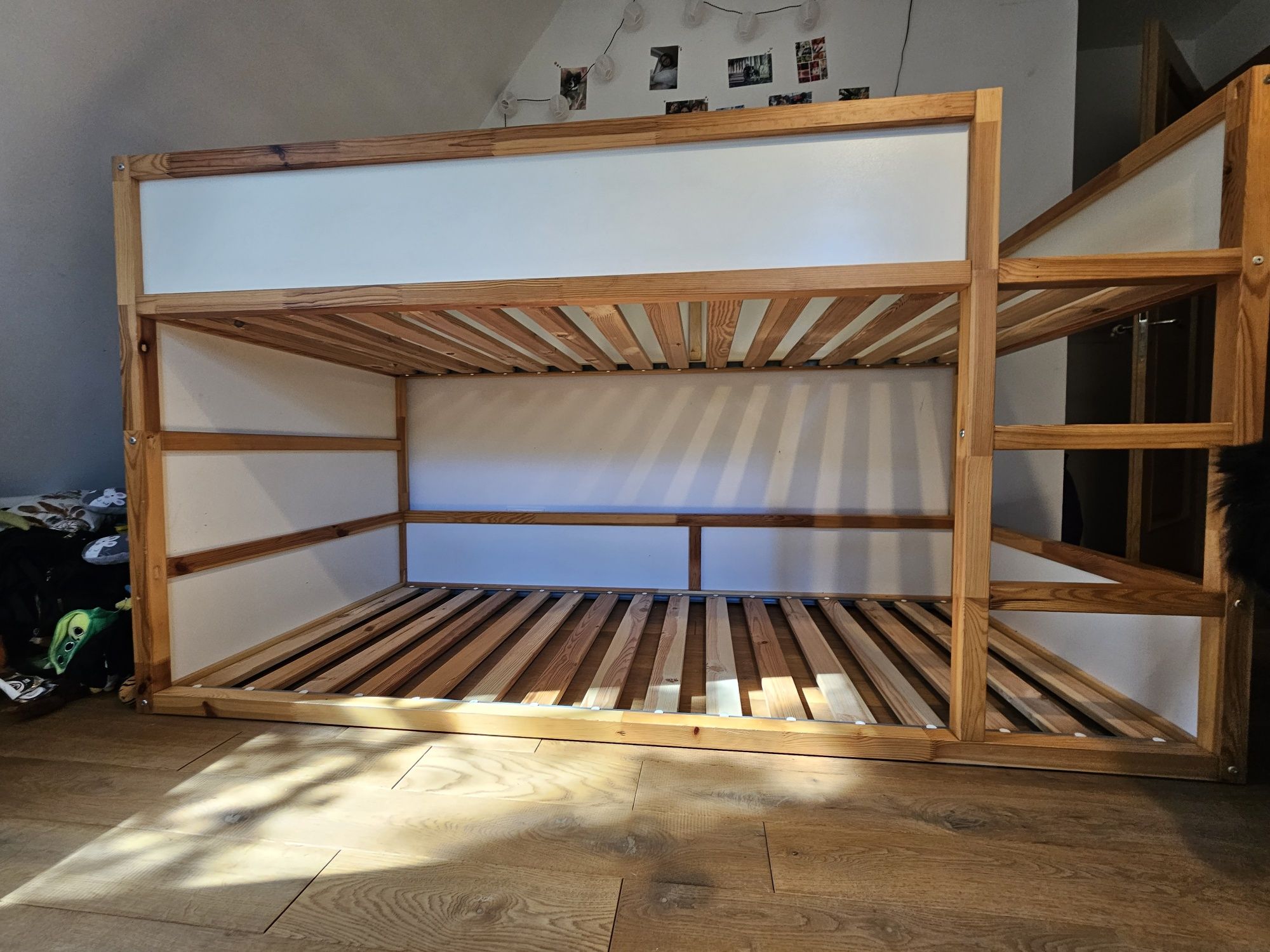 Ulepszone Łóżko piętrowe niskie 116 cm Ikea pod skos