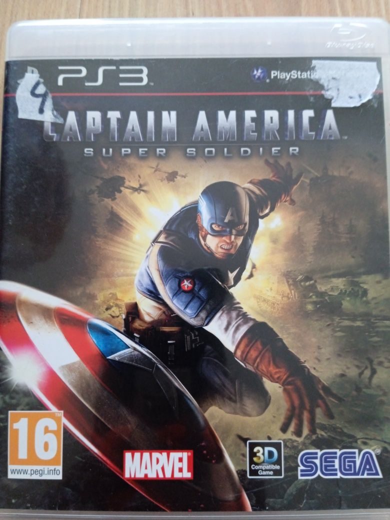 PS3 gra Captain America super soldier