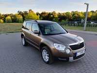 Skoda Yeti ** 2.0 TDi 140KM 4x4 Navi XENON Webasto Asystent Parkowania Alu 16