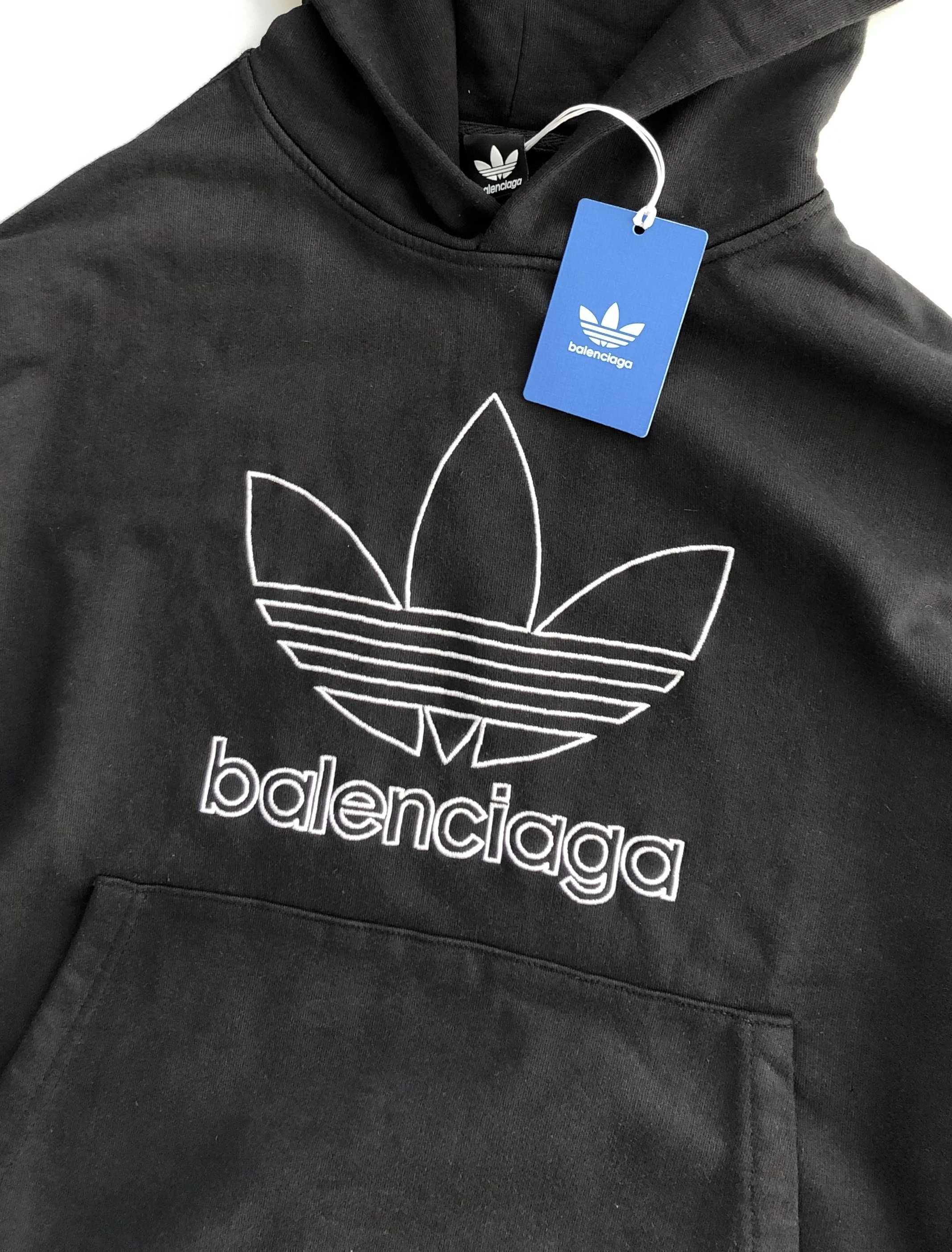 Adidas Balenciaga Hoodie bluza z kapturem M L XL XXL