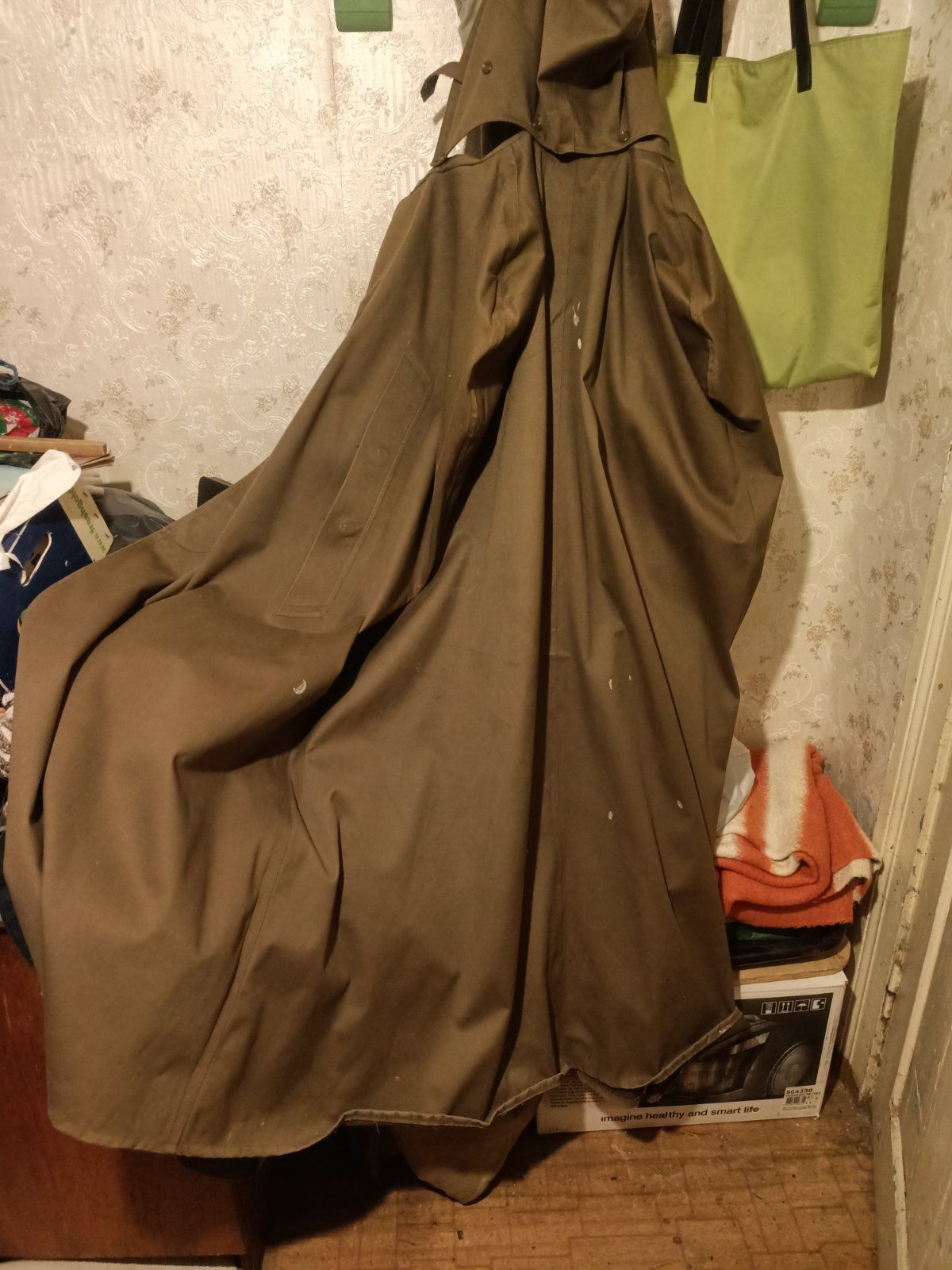 Плащ палатка Ссср прорезинена