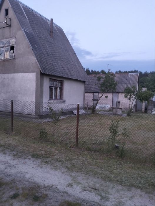 Дачний будинок та ділянку