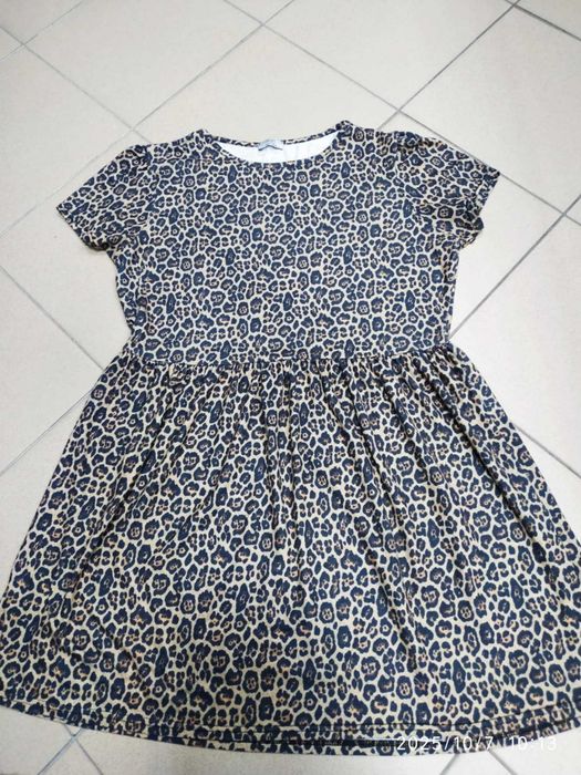 Sukienka tunika panterka F&F 42 14 XL