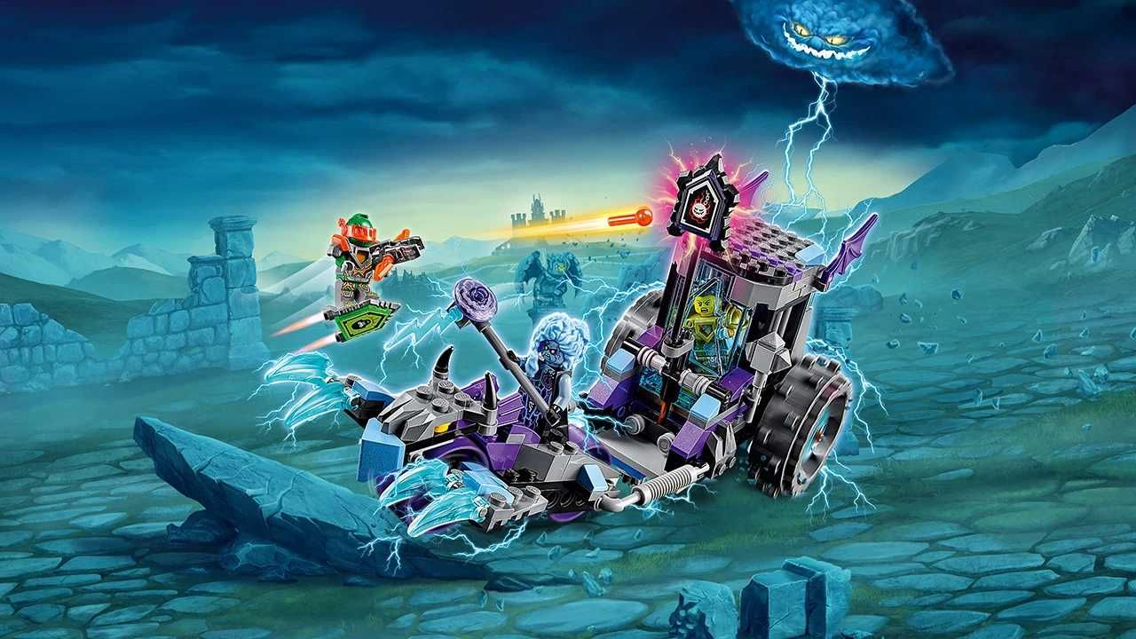LEGO Nexo Knights 70349 - Miażdżący pojazd Ruiny - Komplet 100%